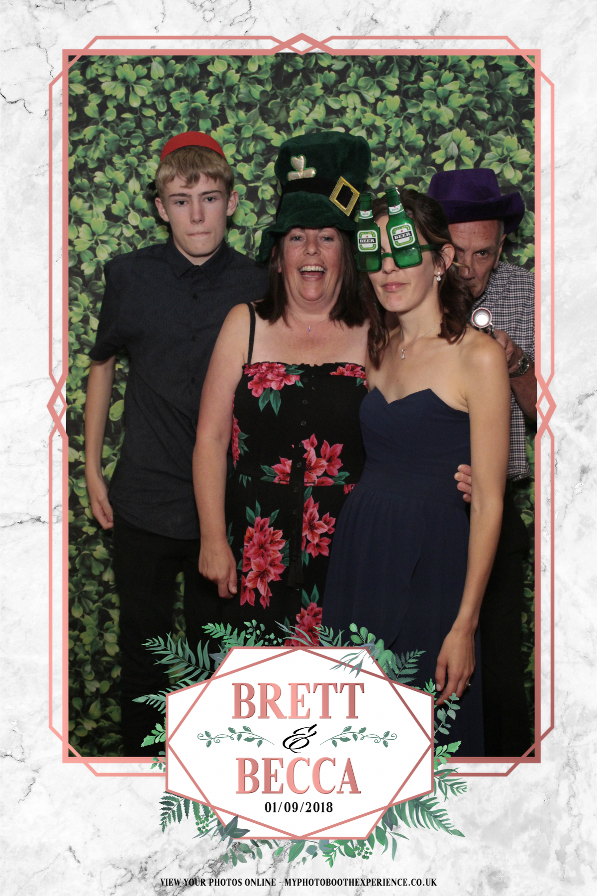 Brett & Becca's Wedding | View more photos from the event at gallery.myphotoboothexperience.co.uk/u/MyPhotoBoothExperienceLtd/Brett-Beccas-Wedding